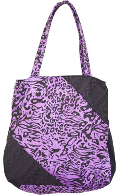 

JG Shoppe Shoulder Bag(Purple, Black), Black;purple