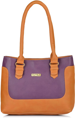

Fostelo Shoulder Bag(Purple, Tan)