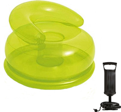 

Speoma Inflatable sitting chair for kids and air pump for inflatable toys Inflatable Sofa/ Chair(Multicolor)