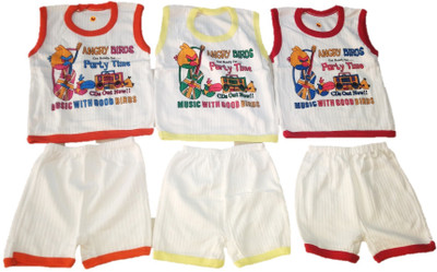 33 Off On Newjaintraders Baby Boys Baby Girls Casual Top Shorts Multicolor On Flipkart Paisawapas Com