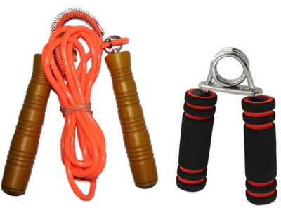 

VIGOR combo of hand grip & jump skipping rope Gym & Fitness, Home Gym Kit