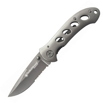 

Smith and Wesson Smith & Wesson Oasis Knife, Diver's Knife, Survival Knife, Campers Knife, Pocket Knife(Black, Grey)