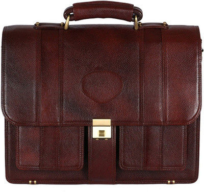 

HYATT 15.6 inch Laptop Messenger Bag(Brown)