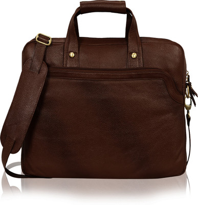 

HugMe.fashion 14 inch Laptop Messenger Bag(Tan), Black