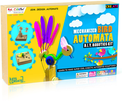 

Be Cre8v Mechanized Automata Bird - DIY Science & Electronics Kit(Multicolor)
