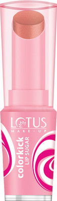 

Lotus Makeup Colorkick Lip Sugar Honey(Pack of: 1, 3 g)