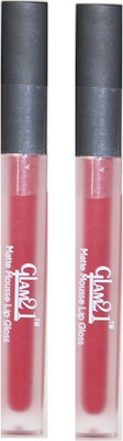

Glam 21 Red & Pink LipGloss(6 ml, Red)