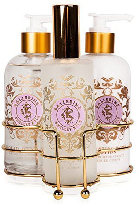 

Shelley Kyle Ballerine Three Piece Caddy With Lotion(80.45 ml)