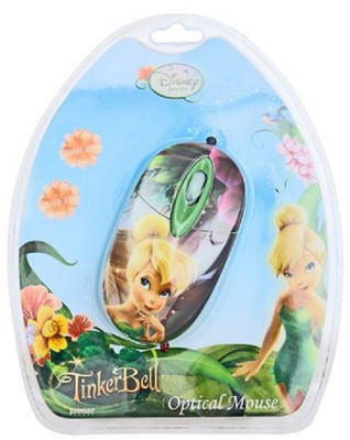 

Disney With Fairies Tinkerbell Image Wired Optical Gaming Mouse(USB 2.0, Multicolor)