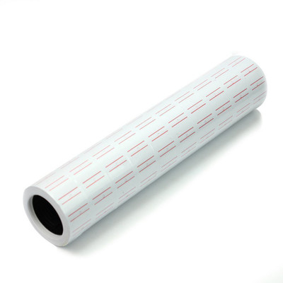 

BNY Radius Self Adhesive Paper Label(White, Red)
