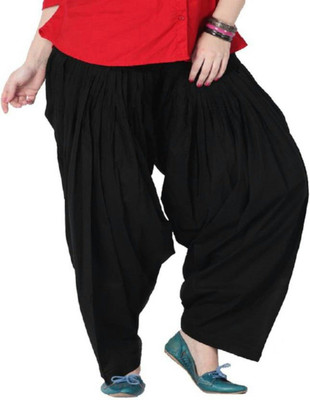 MARAMI Cotton Blend Solid Patiala