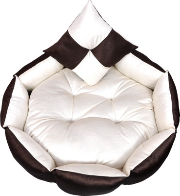 

slatters be royal store SBRS0021 L Pet Bed(Cream Black)