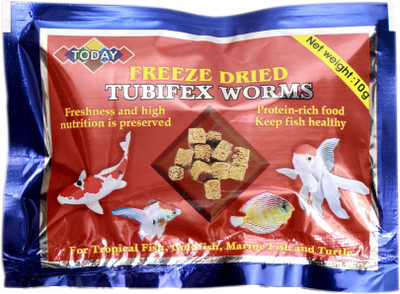 

Aquadene Freeze dried tubifex worms 10 g Dry Fish Food
