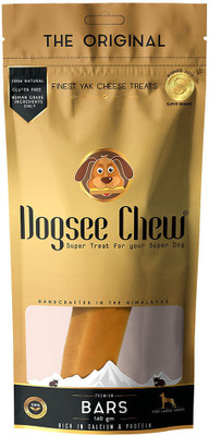 

Dogsee Chew Dogsee Chew Large Bars Cheese 130 g Dry Dog Food