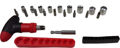 HSR Screwdriver Assorted Tools Hand Tool Kit(20 Tools), Silver