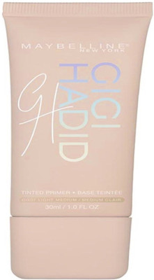 

Maybelline New York Gigi Hadid Tinted Primer (LIGHT MEDIUM/MEDIUM CLAIRE) Primer - 30 ml(LIGHT MEDIUM)