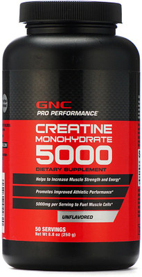 

GNC Creatine Monohydrate Powder for Improving Muscle Strength & Energy Creatine(250 g, Unflavored)