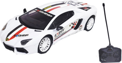 

Emob Super Sports Rally RC Racing Car With Front Flashing Light(White)