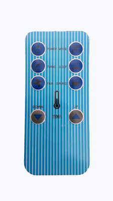 MEPL 22 AC Remote Compatible For VIDEOCON WINDOW AC MEPL Remote Controller(Blue)