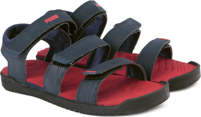 

Puma Men Black-Limepunch Sports Sandals