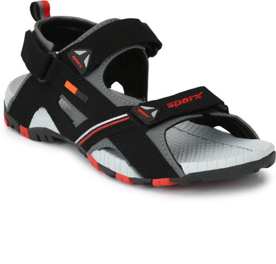 

Sparx Men Black Sports Sandals