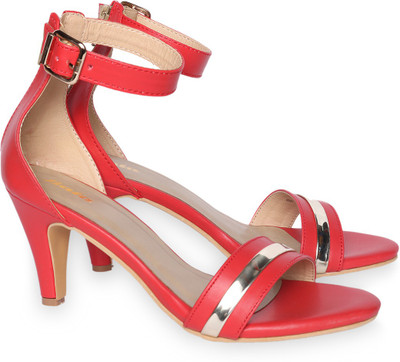 Bata clearance red heels