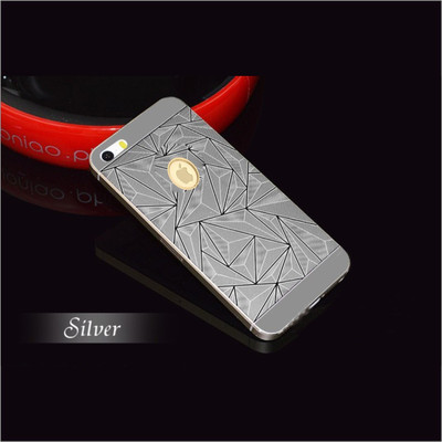 

Case Creation Front and Back Screen Guard for Apple iPhone8 4.70-inch, Brushed silver metallic