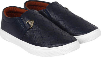 

Camfoot Blue-734 Loafers For Men(Blue