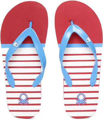 

United Colors of Benetton Flip Flops, Red