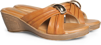 

Bata Women Light Brown Tan Wedges