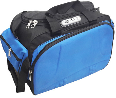

Aqeeq 4-5 Days Vintage Traveller on 2 Wheels Blue Black Small Travel Bag - Medium(Blue, Black), Black;blue