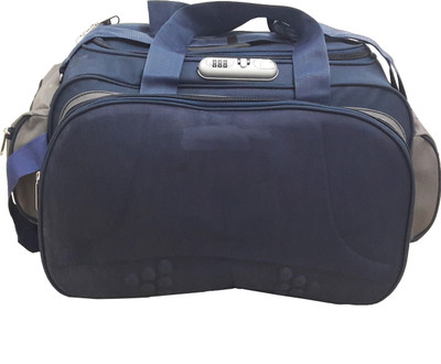 

Aqeeq 4-5 Days Vintage Traveller on 2 Wheels Blue Grey Small Travel Bag - Medium(Blue, Grey)