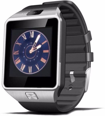 

True Store ™ Dz09 Bluetooth with Built-in Sim card and memory card slot Compatible with All Android Mobile-1113 Smartwatch(Black Strap Regular)