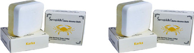 

Sarvsiddhi Karka Astro Aroma Bath Natural Handmade Soap Set Of 6(125 g, Pack of 6)