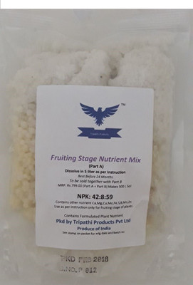 

Tripathi's Hydroponics Nutrient Fruiting Soil Manure(500 L Powder)
