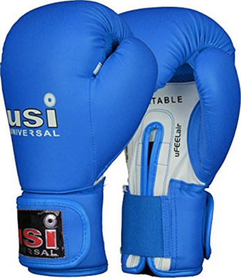 

USI EX Boxing Gloves (Free Size, Blue)