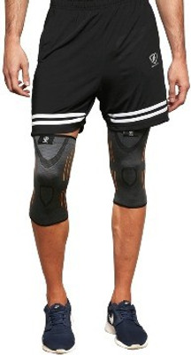 

SKULPTZ Professional Gym Weight Training Cross Fit Knee Support (1 Pair) - Orange - Small Knee Support (S, Orange)