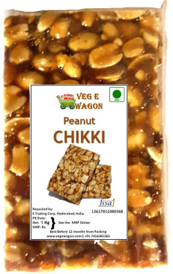 

Veg E Wagon Peanut Chikki 1000 gm(1000 g, Pouch)