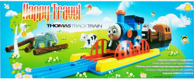 

Tabu Happy Travel Music And Flashing Lights Train Track Toy Set(Multicolor)