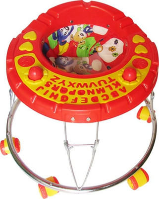 

Kushahu Musical Activity Walker With Parent Rod(Red)