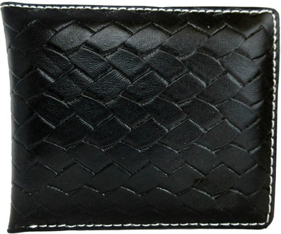 

Apki Needs Boys Black Artificial Leather, Canvas Wallet(3 Card Slots)