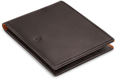 

Pennline Men Brown Genuine Leather Wallet(6 Card Slots)