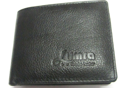 

Generic Men Black Genuine Leather Wallet(5 Card Slots)