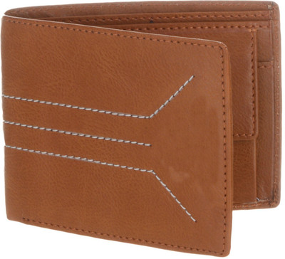 

Creative India Exports Men Tan Genuine Leather Wallet(9 Card Slots)
