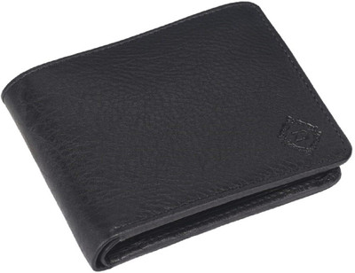 

Zadell Designs Men Black Genuine Leather Wallet(6 Card Slots)