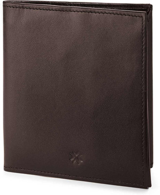 

Pennline Men Brown Genuine Leather Wallet(5 Card Slots)