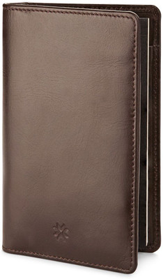 

Pennline Men Brown Genuine Leather Wallet(4 Card Slots)