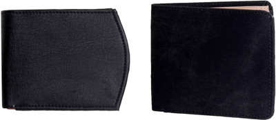 

Amber Shine Men Black Artificial Leather, Denim Wallet(5 Card Slots)