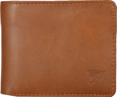 

Black Dog SW Men Brown Genuine Leather Wallet(6 Card Slots), Veg tan