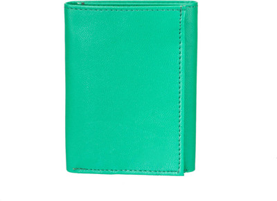 

Hob London Fashion Men Green Artificial Leather Wallet(2 Card Slots)